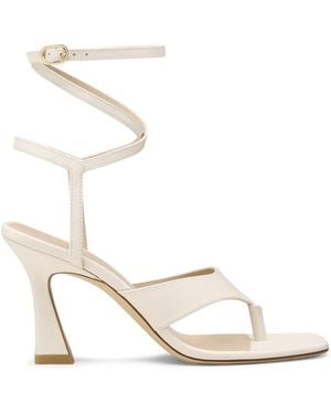 Stuart Weitzman Vinnie Wrap Thong 85 - White
