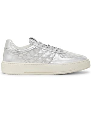 Stuart Weitzman Sw Courtside Sleek Trainer - White