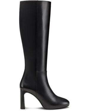 Stuart Weitzman Babette Platform Zip Boot - Black