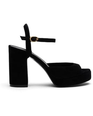 Stuart Weitzman Dayna Ii Platform - Black