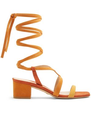 Stuart Weitzman Soiree 50 Block Sandal - Multicolore