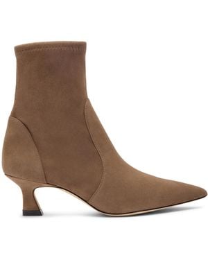Stuart Weitzman Vinnie Stiefelette 50 - Braun