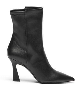 Stuart Weitzman 5050 Vinnie Bootie 85 - Black