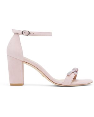 Stuart Weitzman Nearlynude Sw Bow Sandal - Pink