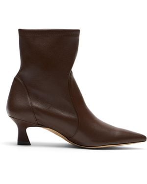 Stuart Weitzman Vinnie Bootie 50 - Brown