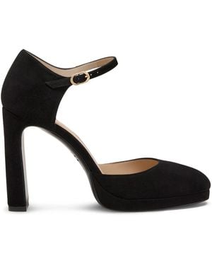 Stuart Weitzman Babette Platform Pump - Black