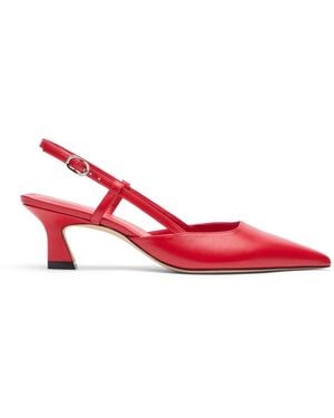 Stuart Weitzman Vinnie 50 Slingback - Red