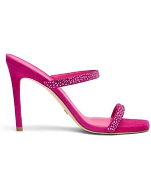 Stuart Weitzman Aleena Royale 100 Slide - Pink