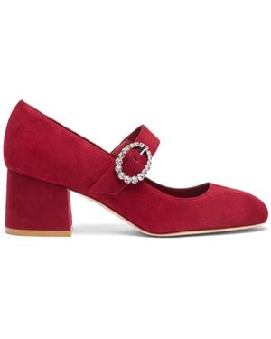 Stuart Weitzman Sloane 60 Mary Jane - Rojo
