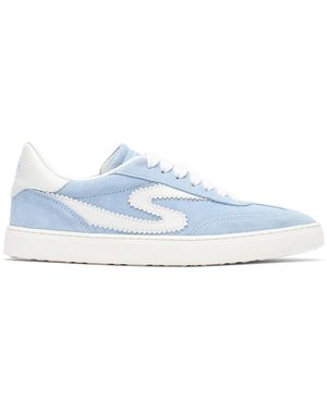 Stuart Weitzman Sw Runaround Trainer - White
