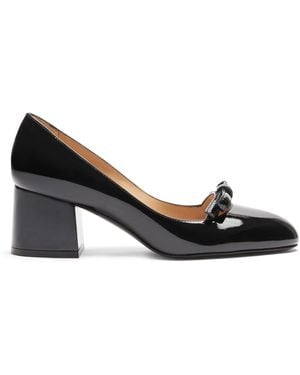 Stuart Weitzman Felicity Block Pump 60 - Black