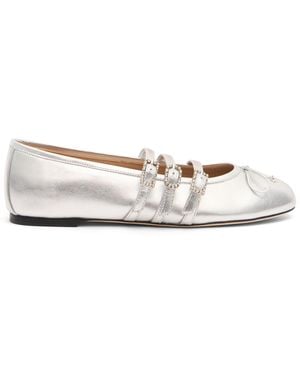 Stuart Weitzman Celeste Mj Ballet - Blanco