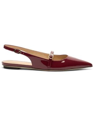 Stuart Weitzman Emilia Mary Jane Slingback - Rojo