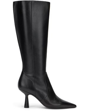 Stuart Weitzman Stuart Super Sculpt Bota Con Cremallera 75 - Negro