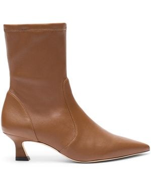 Stuart Weitzman Vinnie Bootie 50 - Brown