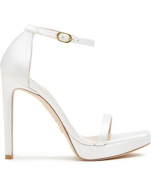 Stuart Weitzman Nudist Disco - Bianco