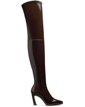 Stuart Weitzman Ultra Stassi Stiefel 85 - Braun