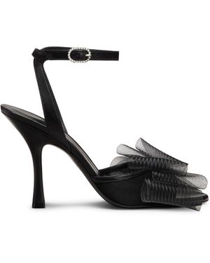 Stuart Weitzman Blushing Bow 100 Sandal - Schwarz