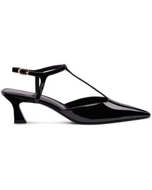 Stuart Weitzman Escarpin À Bride T Vinnie - Noir