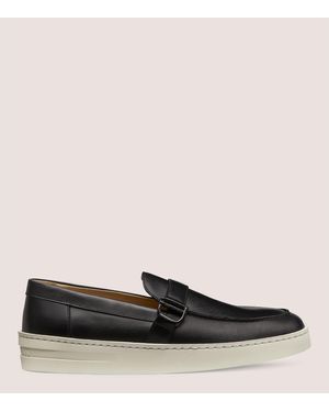Stuart Weitzman Hamptons Buckle Loafer Men's - Black