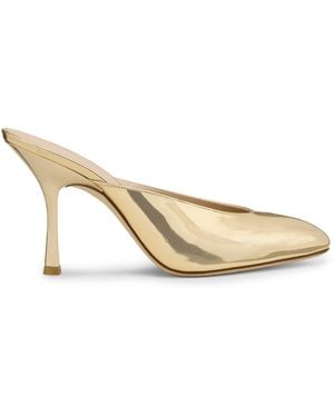 Stuart Weitzman Madison Mule 85 - Natural