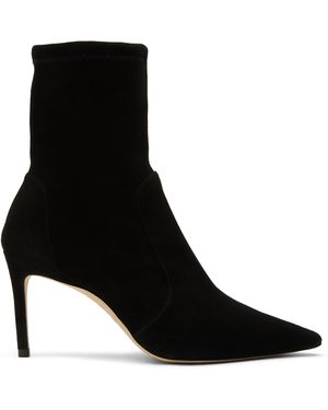 Stuart Weitzman Stuart 85 Stretch Bootie - Negro
