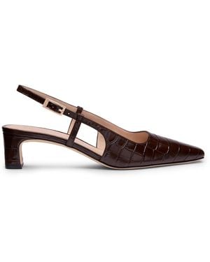 Stuart Weitzman Baby Babette Slingback - Marrone
