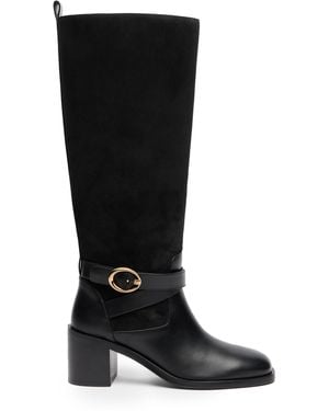 Stuart Weitzman Benni Riding Boot 55 - Schwarz