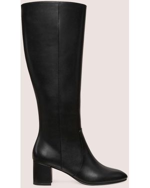 Stuart Weitzman Ariana 60 Zip Boot - Black
