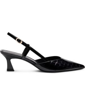 Stuart Weitzman Vinnie 50 Slingback - Nero