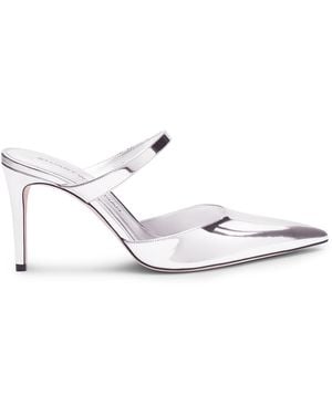 Stuart Weitzman Stuart Power Mule 85 - Weiß