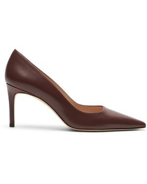 Stuart Weitzman Escarpin Stuart Power 75 - Marron