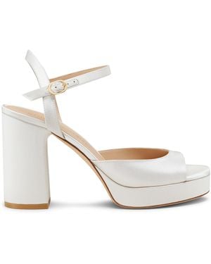 Stuart Weitzman Dayna Ii Platform - White
