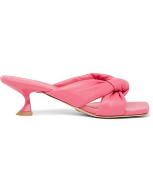Stuart Weitzman Playa 50 Knot Slide - Pink