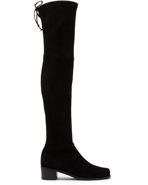 Stuart Weitzman Suede Knee-High Boots For - Black