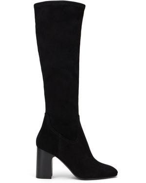 Stuart Weitzman Mulberry Stretch-Stiefel - Schwarz