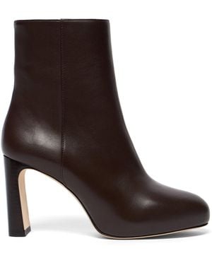 Stuart Weitzman Babette Platform Zip Bootie - Brown