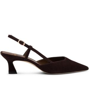Stuart Weitzman Vinnie 50 Slingback - Marrone