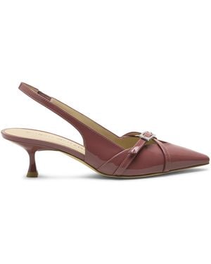 Stuart Weitzman Georgie Slingback 50 - Brown
