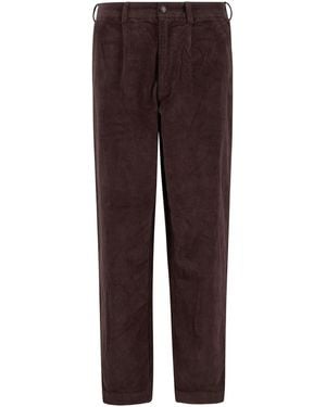 Barbour Stretch Cord Relaxed Fit Trousers - Brown