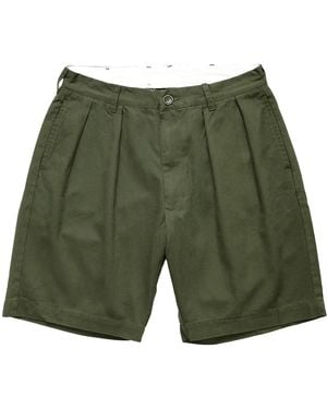 Service Works Drill Part Timer Shorts - Green