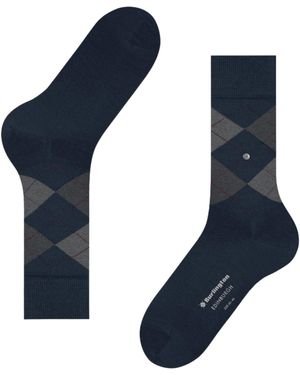 Burlington Edinburgh Socks - Blue