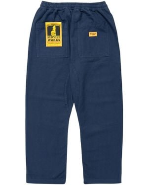 Service Works Classic Chef Trousers - Blue