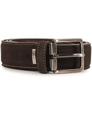 Miguel Bellido Belts Leather Belt - Black