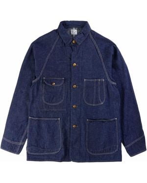 Orslow 1950S Coverall Denim Jacket - Blue