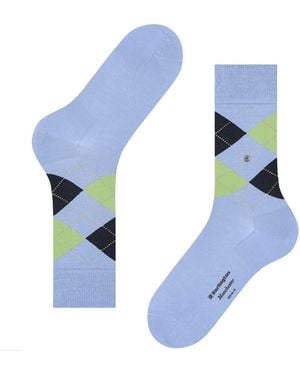 Burlington Manchester Socks - Blue