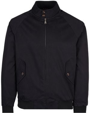 real hoxton Harrington Jacket - Blue