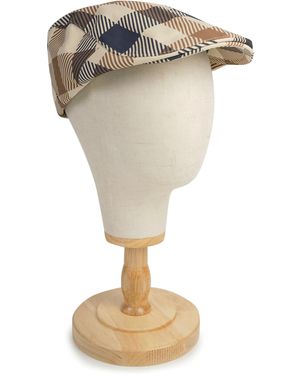 Aquascutum Flat Cap - Natural