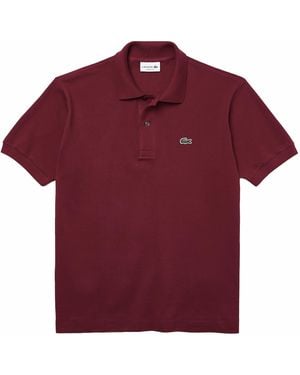 Lacoste Classic Pique Polo Shirt - Red