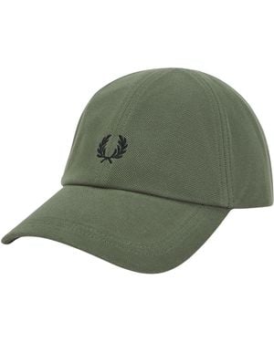 Fred Perry Classic Piqué Cap - Green